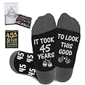 Juesly Men's Funny Socks Gift Set for Dad, Husband,Grandpa Birthday