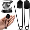 Juexica 10 Pcs 5 Inch Large Safety Pins, Giant Heavy Duty Jumbo Safety Pin