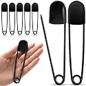 Juexica 5 Pcs 5 Inch Large Safety Pins, Giant Heavy Duty Jumbo Safety Pin