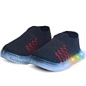 Jugnu Toddler Boy's &amp; Girl's LED Light-Up Shoes | Breathable Mesh First Walking Shoes with Soft Cushioned Insole &amp; Stretchable Slipon Shoe for Infants &amp; Kids (Age 18 Months to 5 Years)