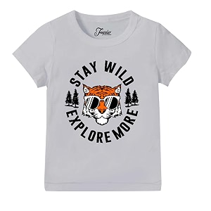JUGULAR Baby-Boys Cotton Regular Fit T-Shirt