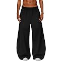 JUGULAR Men39s Baggy Barrel Wide Leg Loose