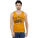 JUGULAR Mens Cotton Printed Regular Fit Vest