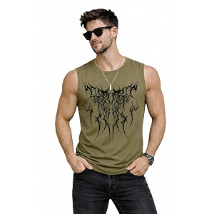 JUGULAR Tank Tops Sleeveless T-Shirt for Men