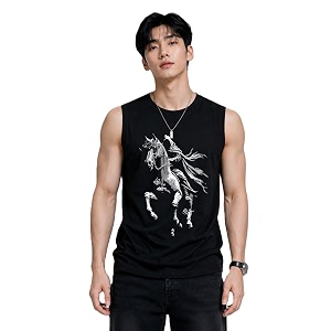 JUGULAR Tank Tops Sleeveless T-Shirt for Men