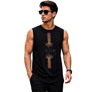 JUGULAR Tank Tops Sleeveless T-Shirt for Men