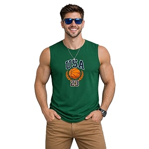 JUGULAR Tank Tops Sleeveless T-Shirt for Men