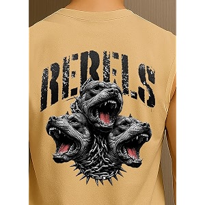 JUGULAR Tank Tops Sleeveless T-Shirt for Men