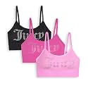 Juicy Couture Women's Multipack Seamless Comfort Lounge Wirefree Bralettes