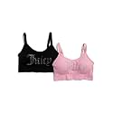 Juicy Couture Women's Multipack Seamless Comfort Lounge Wirefree Bralettes