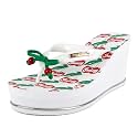 Juicy Couture Womens Wedge Platform Flip Flops