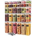 JUJOJB 60PCS Airtight Food Storage Containers with Lids, BPA-Free