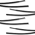 (Black 2 mm - 10 Meters) Industrial Grade Heat Shrink Sleeve For Electronics Electrical Cable DIY Projects PCB Wiring Insulation Made For Students Service Centers Heat Shrinkable Wrap Tube Kit