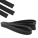 (Black 8 mm - 10 Meters) Heat Shrink Tube Sleeve Electrical Wires Phone Charger Cables Home Kitchen Wiring Insulation Made For Electronics Service Centers 2:1 Ratio Heat Shrinkable Wrap Tubes Kit