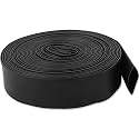 (Black 9 mm - 10 Meters) Heat Shrink Tube Sleeve Wires Repair Apple iPhone Charger Cables HDMI C-Type USB Cables Wiring Insulation Made For Service Center 2:1 Ratio Heat Shrinkable Wrap Tubes Kit
