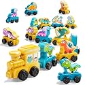 JUKUDAHU Magnetism Toys Dinosaur Train Set for Kids 3 4 Years Old