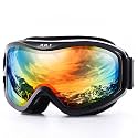 Juli Ski Goggles,Snow Snowboard Goggles Men Women Snowmobile Skiing Skating