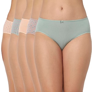 juliet Cotton Hipster Premium Panties Set of