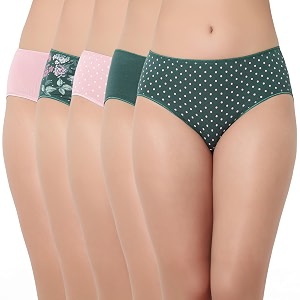 juliet Cotton Hipster Premium Panties Set of