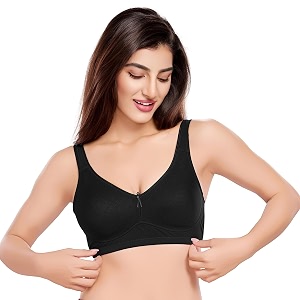 juliet Womens Non Padded Solid Minimizer Bra