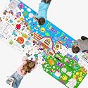 Jumbo Size Coloring Poster for Kids, Farm-Themed DIY Painting Paper