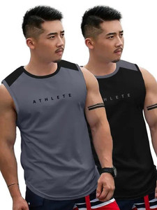 jump cuts pack of 2 gym vest men vest
