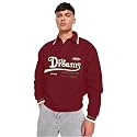 Jump Cuts Mens Printed Polo Neck Full