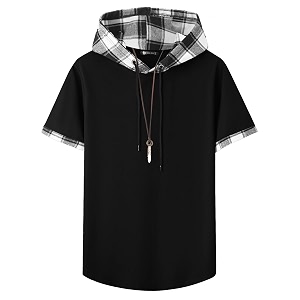 Jump CutsMens Printed TshirtHooded NeckHoodie for MenOversized