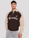 Jump Cuts Men Printed Polo Neck Cotton