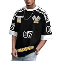 Jump CutsPrinted Tshirt for MenDrop Shoulder Tshirt