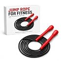 Jump Rope, Weighted Jump Rope for Workout Fitness, Rapid Speed Skippig Rope