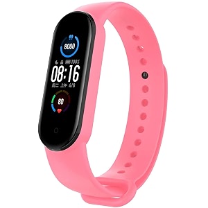 jump start silicone replacement bracelet watch bands for xiaomi mi band 6mi band 5amazfit band 5 - select your model amp color from list