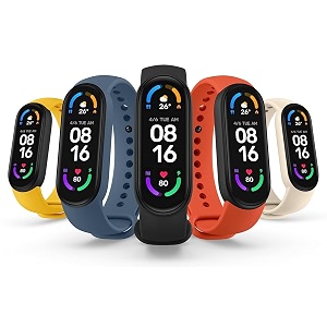 jump start silicone replacement bracelet watch bands for xiaomi mi band 6mi band 5amazfit band 5 - select your model amp color from list