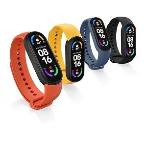 jump start silicone replacement bracelet watch bands for xiaomi mi band 3mi band 4 - skin-friendly soft amp flexible straps for men and women watch not included- combo pack of 4