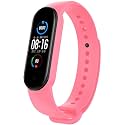 JUMP START Silicone Replacement Bracelet Watch Bands for Xiaomi Mi Band 3/Mi Band 4 - Skin-Friendly Soft &amp; Flexible Straps for Men and Women (Watch Not Included)