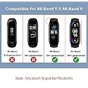 JUMP START Silicone Replacement Bracelet Watch Bands for Xiaomi Mi Band 6/Mi Band 5/Amazfit Band 5 - (Select your Model &amp; Color from List)