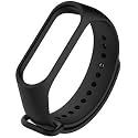 JUMP START Adjustable Xiaomi Mi Band 3/ Mi Band 4 Replacement Watchband Silicone Strap Colour Band Bracelet (Not Compatible with Mi Band 1/2)