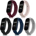 JUMP START Silicone Replacement Bracelet Watch Bands for Xiaomi Mi Band 6/Mi Band 5/Amazfit Band 5 - (Select your Model &amp; Color from List)