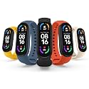 JUMP START Silicone Replacement Bracelet Watch Bands for Xiaomi Mi Band 3/Mi Band 4 - Skin-Friendly Soft &amp; Flexible Straps for Men and Women (Watch Not Included)- Combo Pack of 5