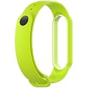 JUMP START Xiaomi Mi Band 5/6 Replacement Watchband Silicone Strap Fashion Colour Bracelet (Not Compatible with Mi Band 3/4)- Neon