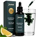Juna Liquid Chlorophyll Drops, Lemon & Mint Flavor, 3X Strength Formula