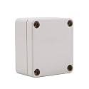 Junction Box IP66 Waterproof Dustproof Thermoplastic ABS Junction Box Wire Connection Electrical Project Outdoor Enclosure(63 x 57 x 35mm)