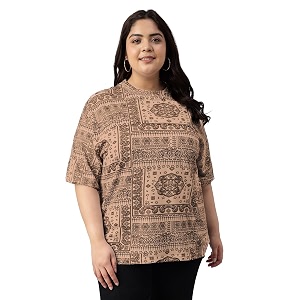 JUNEBERRY 100 Pure Cotton Oversized Baggy Fit