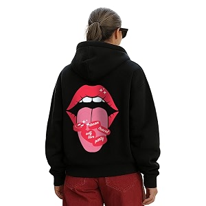 JUNEBERRY Cotton Fleece Regular Fit Hooded Sweatshirt