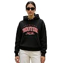JUNEBERRY Cotton Fleece Regular Fit Hooded Sweatshirt