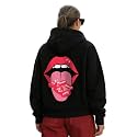 JUNEBERRY Cotton Fleece Regular Fit Hooded Sweatshirt