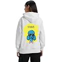 JUNEBERRY Cotton Fleece Regular Fit Hooded Sweatshirt