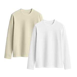 JUNEBERRY Cotton Round Neck Regular Fit Solid