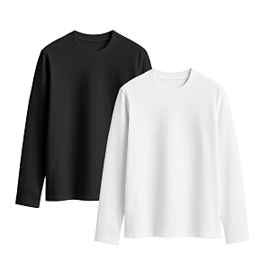 JUNEBERRY Cotton Round Neck Regular Fit Solid