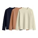 JUNEBERRY Cotton Round Neck Regular Fit Plain